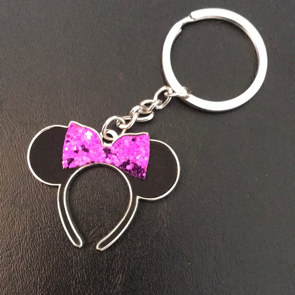 Disney headband keychain